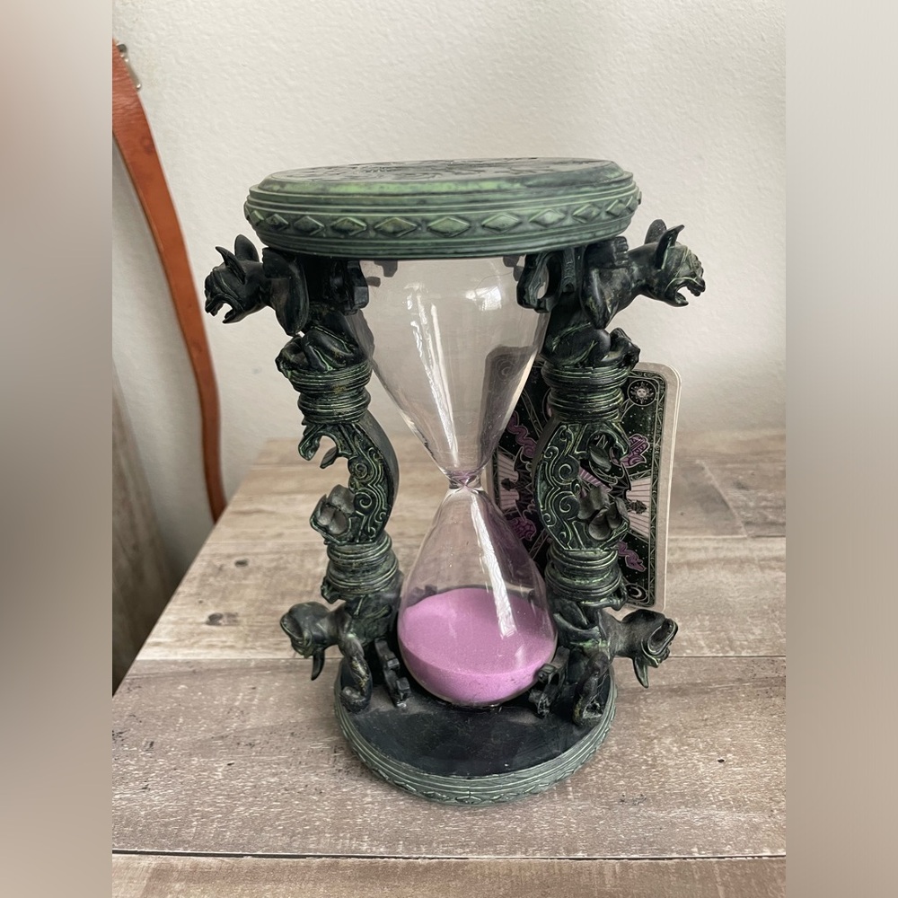 Disney - Haunted Mansion Hour Glass - Vintage - NWT